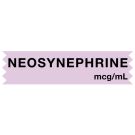 Anesthesia Tape, Neosynephrine mcg/mL, 1" x 1/2"