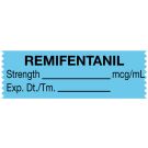 Anesthesia Tape, Remifentanil mcg/mL, 1-1/2" x 1/2"