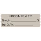 Anesthesia Tape, Lidocaine w/EPI, 1-1/2" x 1/2"