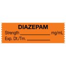 Anesthesia Tape, Diazepam mg/mL, 1-1/2" x 1/2"