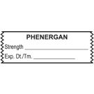 Anesthesia Tape, Phenergan, 1-1/2" x 1/2"
