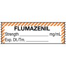 Anesthesia Tape, Flumazenil  mg/mL, Date Time Initial, 1-1/2" x 1/2"