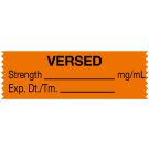 Anesthesia Tape, Versed mg/mL, 1-1/2" x 1/2"