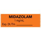 Anesthesia Tape, Midazolam 1 mg/mL, 1-1/2" x 1/2"