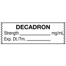 Anesthesia Tape, Decadron mg/mL, 1-1/2" x 1/2"