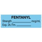 Anesthesia Tape, Fentanyl mcg/mL, 1-1/2" x 1/2"