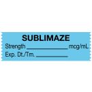 Anesthesia Tape, Sublimaze mcg/mL, 1-1/2" x 1/2"
