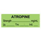 Anesthesia Tape, Atropine mg/mL DTI 1-1/2" x 1/2"