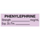 Anesthesia Tape, Phenylephrine mcg/mL, 1-1/2" x 1/2"