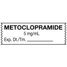 Anesthesia Tape, Metoclopramide 5 mg/mL, 1-1/2" x 1/2"