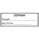 Anesthesia Tape, Zofran, 1-1/2" x 1/2"