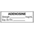 Anesthesia Tape, Adenosine mcg/mL, 1-1/2" x 1/2"