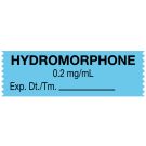 Anesthesia Tape, Hydromorphone 0.2 mg/mL, 1-1/2" x 1/2"