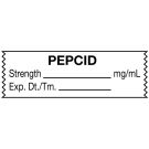 Anesthesia Tape, Pepcid mg/mL, 1-1/2" x 1/2"