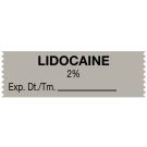 Anesthesia Tape, Lidocaine 2%,  1-1/2" x 1/2"