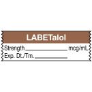Anesthesia Tape, Labetalol mcg/mL, 1-1/2" x 1/2"