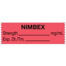 Anesthesia Tape, Nimbex mg/mL, 1-1/2" x 1/2"