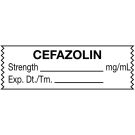 Anesthesia Tape, Cefazolin mg/mL, 1-1/2" x 1/2"