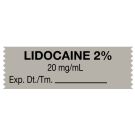Anesthesia Tape, Lidocaine 2% 20 mg/mL,  1-1/2" x 1/2"