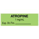 Anesthesia Tape, Atropine mg/mL, 1-1/2" x 1/2"