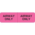 Airway Line Identification Label, 3" x 7/8"