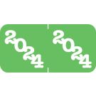 Jeter Compatible 2024 Year Label, 1-1/2" x 3/4"