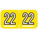 Barkley Compatible 2022 Year Label, 1-1/2" x 3/4"