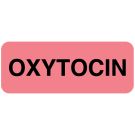 Medication ID Label, Oxytocin  2 1/4" x 7/8