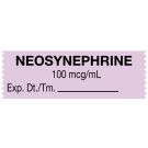 Anesthesia Tape, Neosynephrine 100 mcg/mL, 1-1/2" x 1/2"