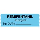 Anesthesia Tape, Remifentanil 50mcg/mL,  1-1/2" x 1/2"