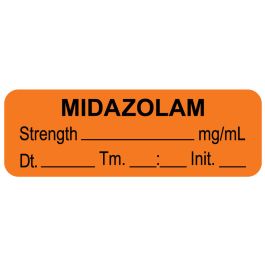 Anesthesia Label, Labetalol mg/mL Date Time Initial, 1-1/2 x 1/2