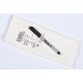 Medication Label Kit Vismark™ 20 Black on White Sterile Labels, 16 Printed,  4 Blank, Superfine Tip Waterproof Permanent Marker - Suprememed