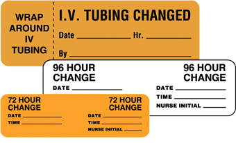 improving patient safety using IV tubing labels