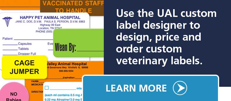 custom veterinary labels