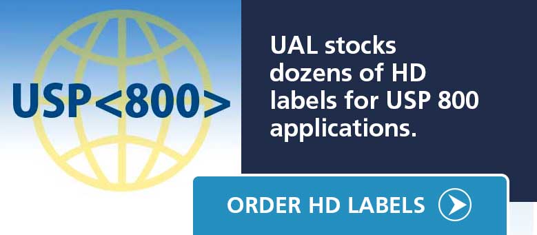 USP 800 Labels