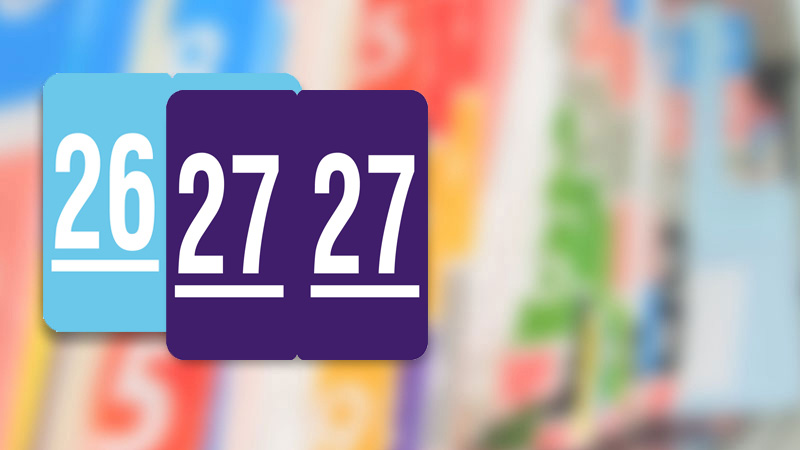 NEW! 2026 Year Labels