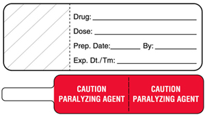 medication labels for vials