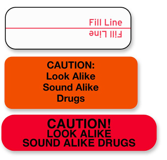 Fill Line & Dosage Labels