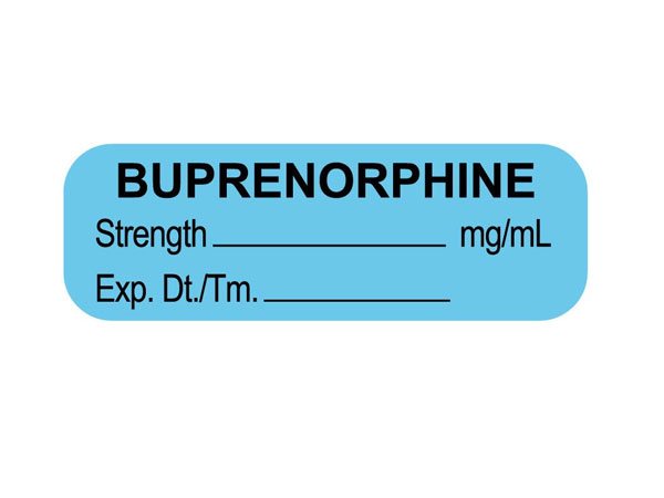 Drug Syringe Labels