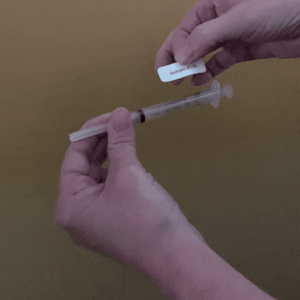Label a Syringe