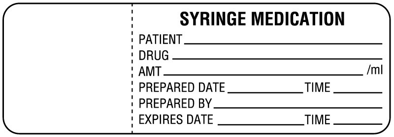 Syringe Labels