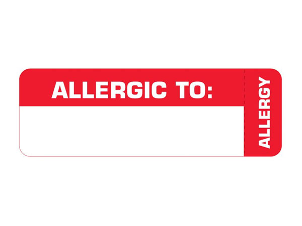 Medical Alert & Observation Labels