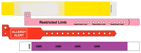 improving patient safety using wristbands