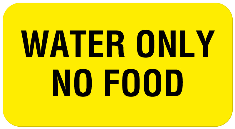 Water Only No Food