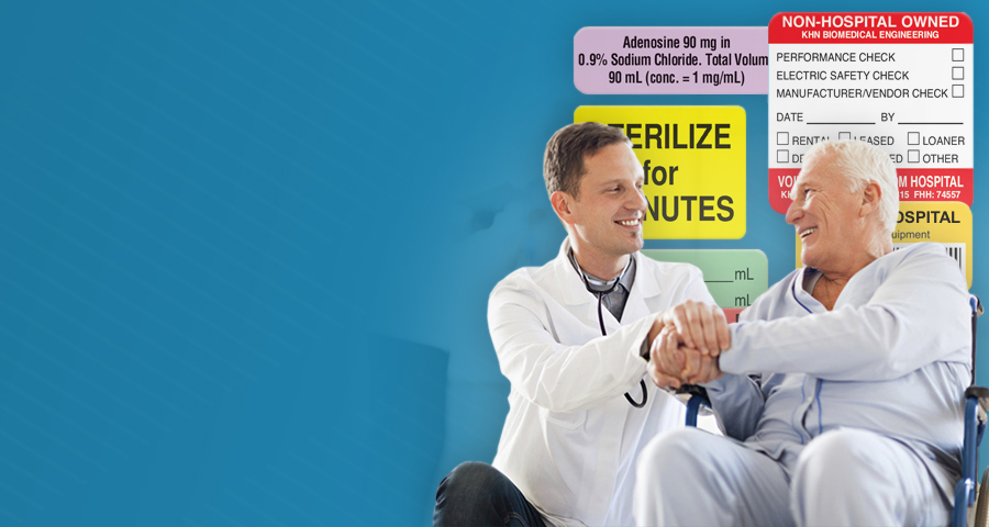 Create your own custom labels for healthcare
